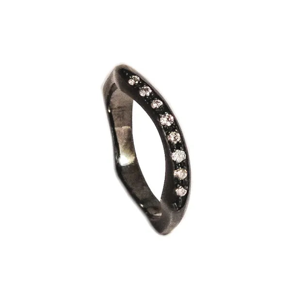 PEBBLES THIN DIAMOND RING