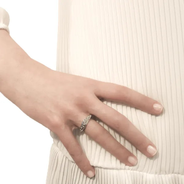 PEBBLES BIG DIAMOND RING