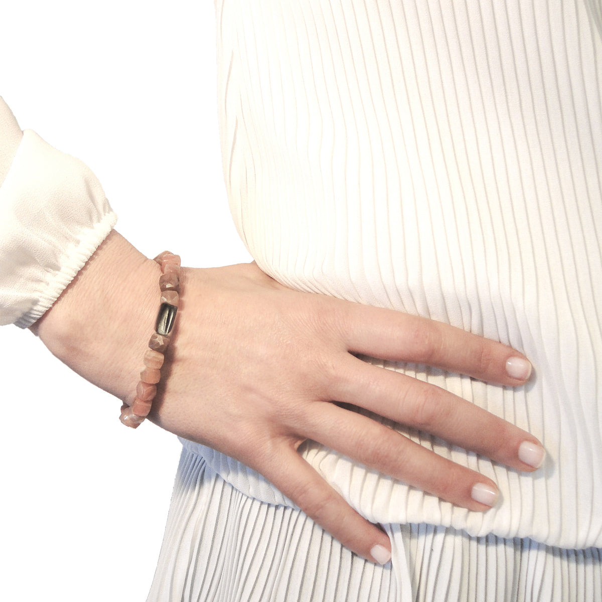 BONES MOONSTONE BRACELET