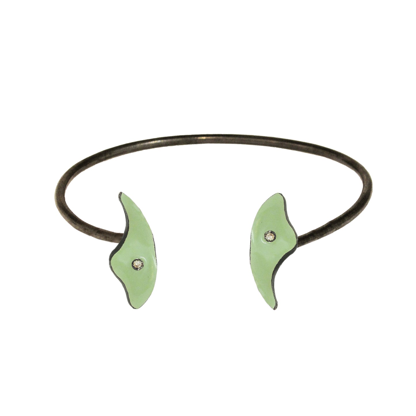 FRAGMENTS DIAMOND ENAMEL CUFF