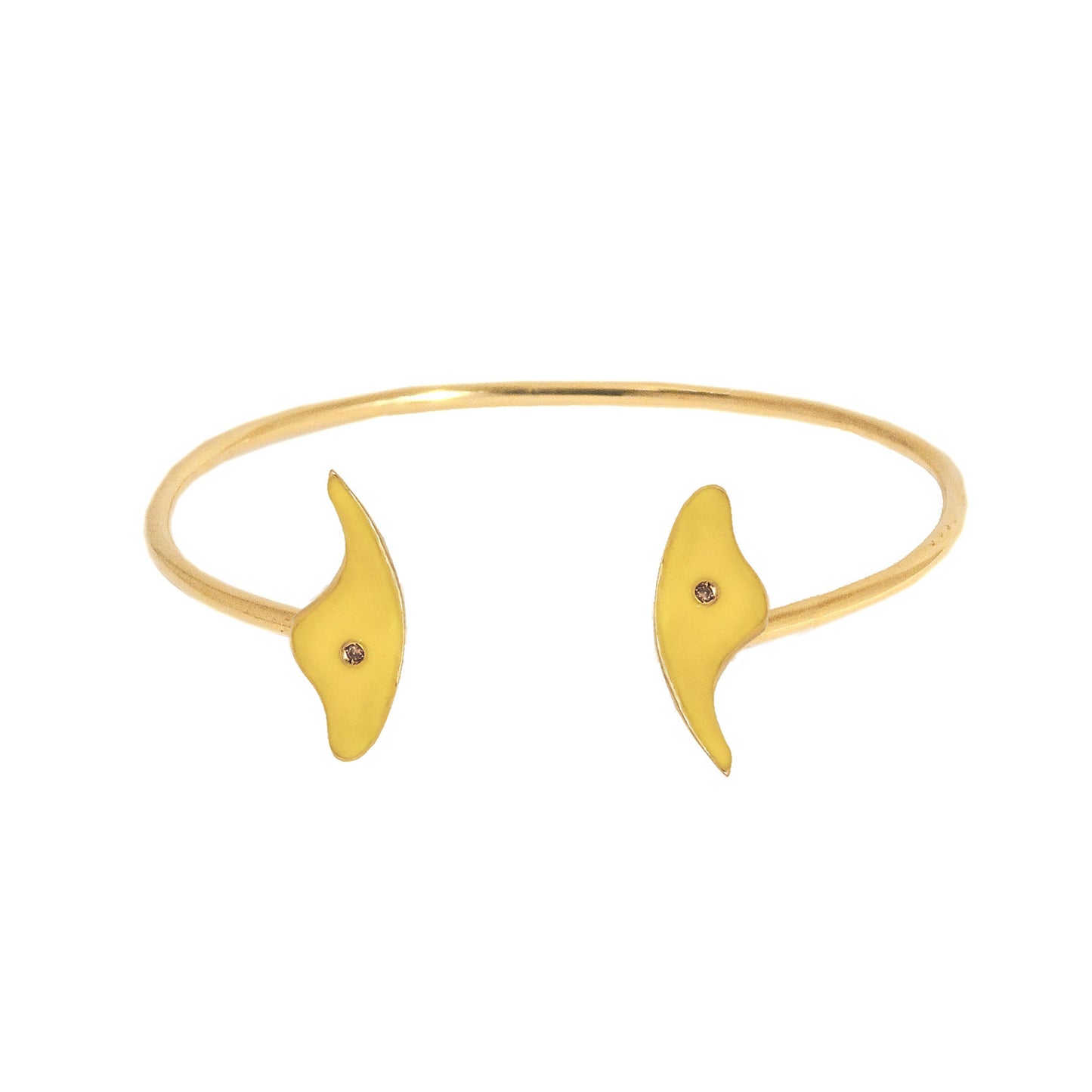 FRAGMENTS DIAMOND ENAMEL CUFF