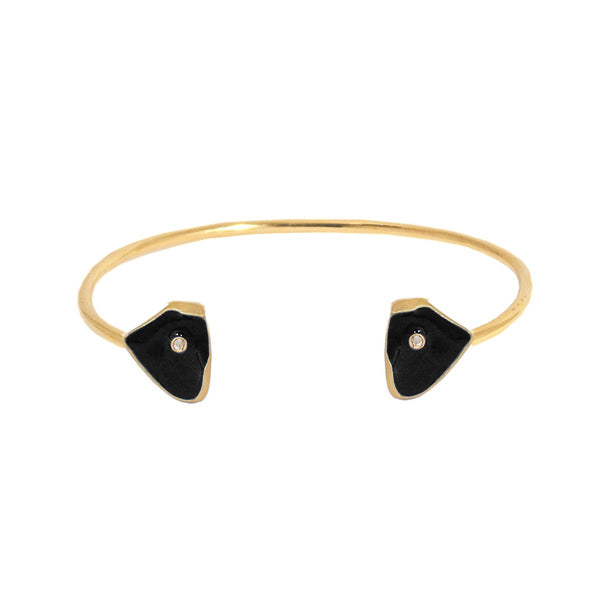 FRAGMENTS DIAMOND ENAMEL CUFF