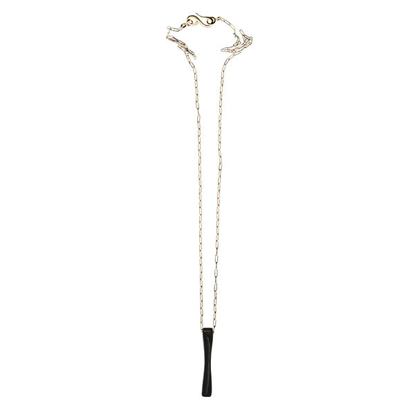 BONES BAR PENDANT IN ONYX