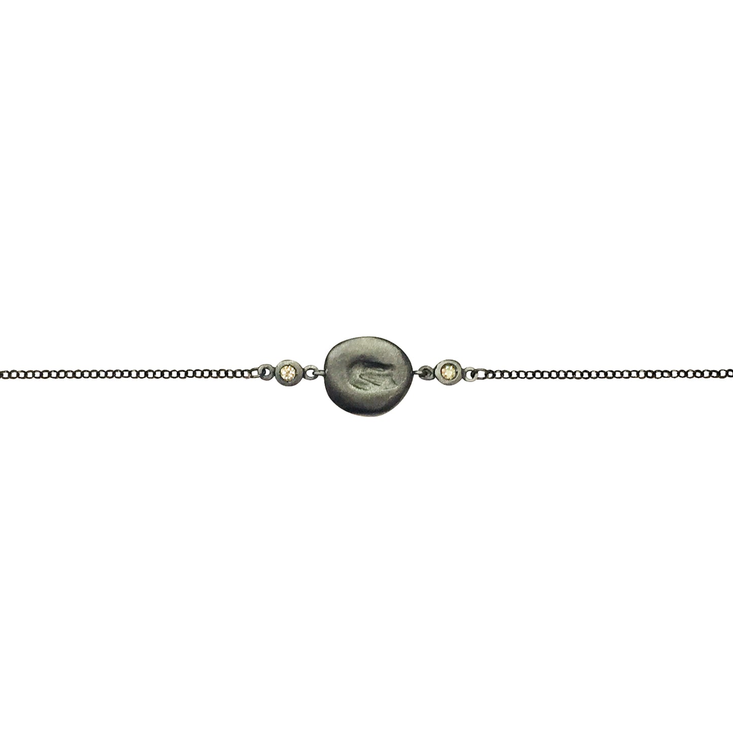 PEBBLES MINI COIN DIAMOND BRACELET