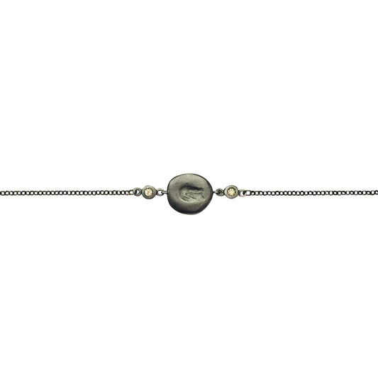 PEBBLES MINI COIN DIAMOND BRACELET