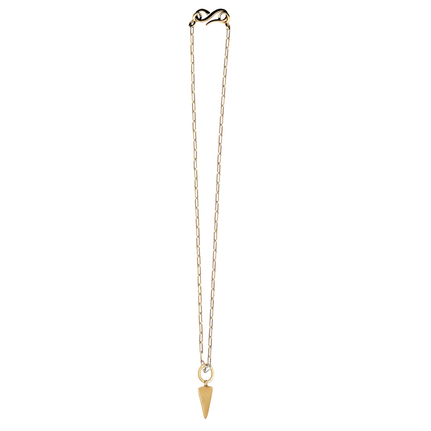 PEBBLES ARROW LONG PENDANT