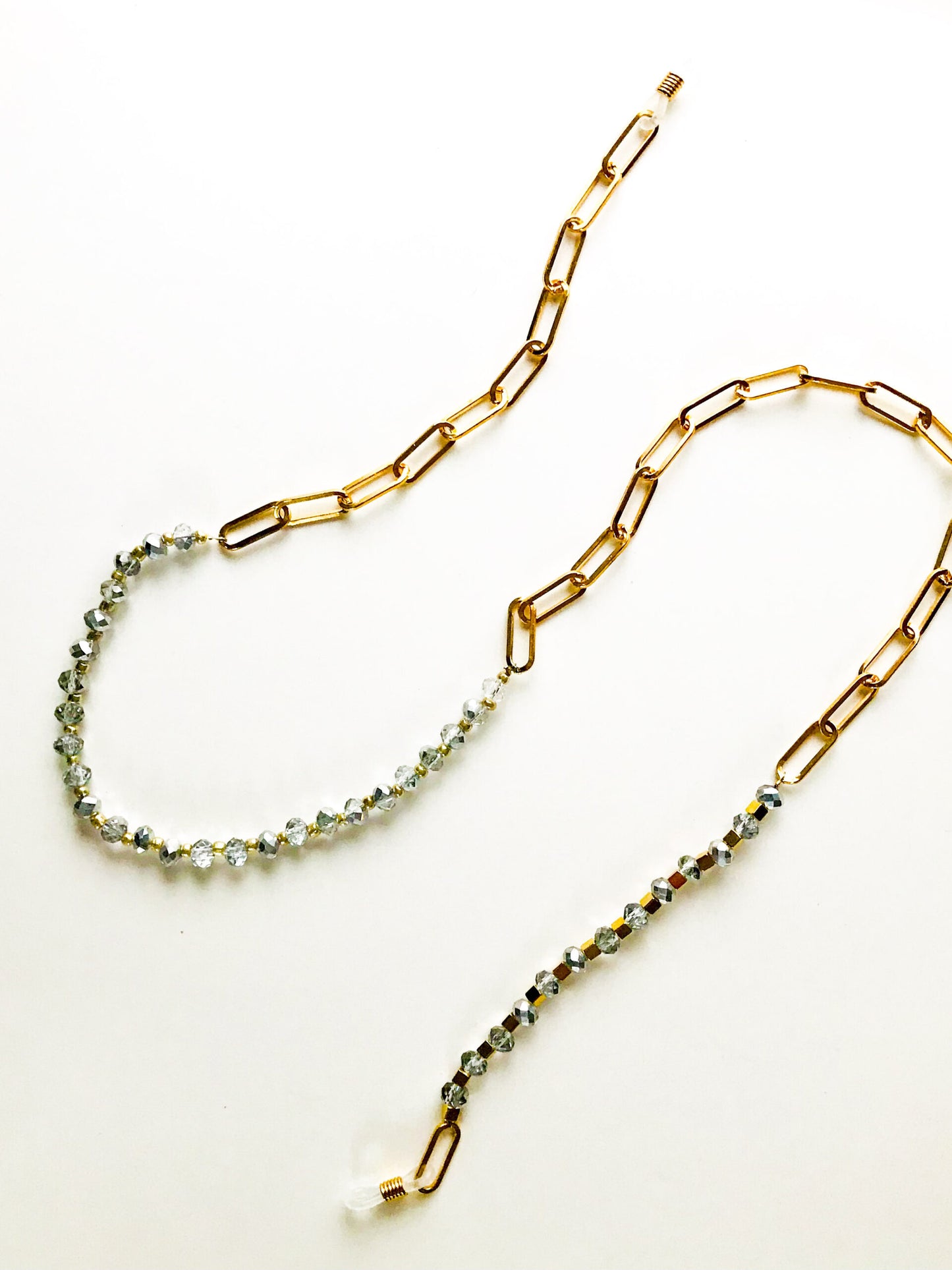 YELLOW-WHITE BEADS