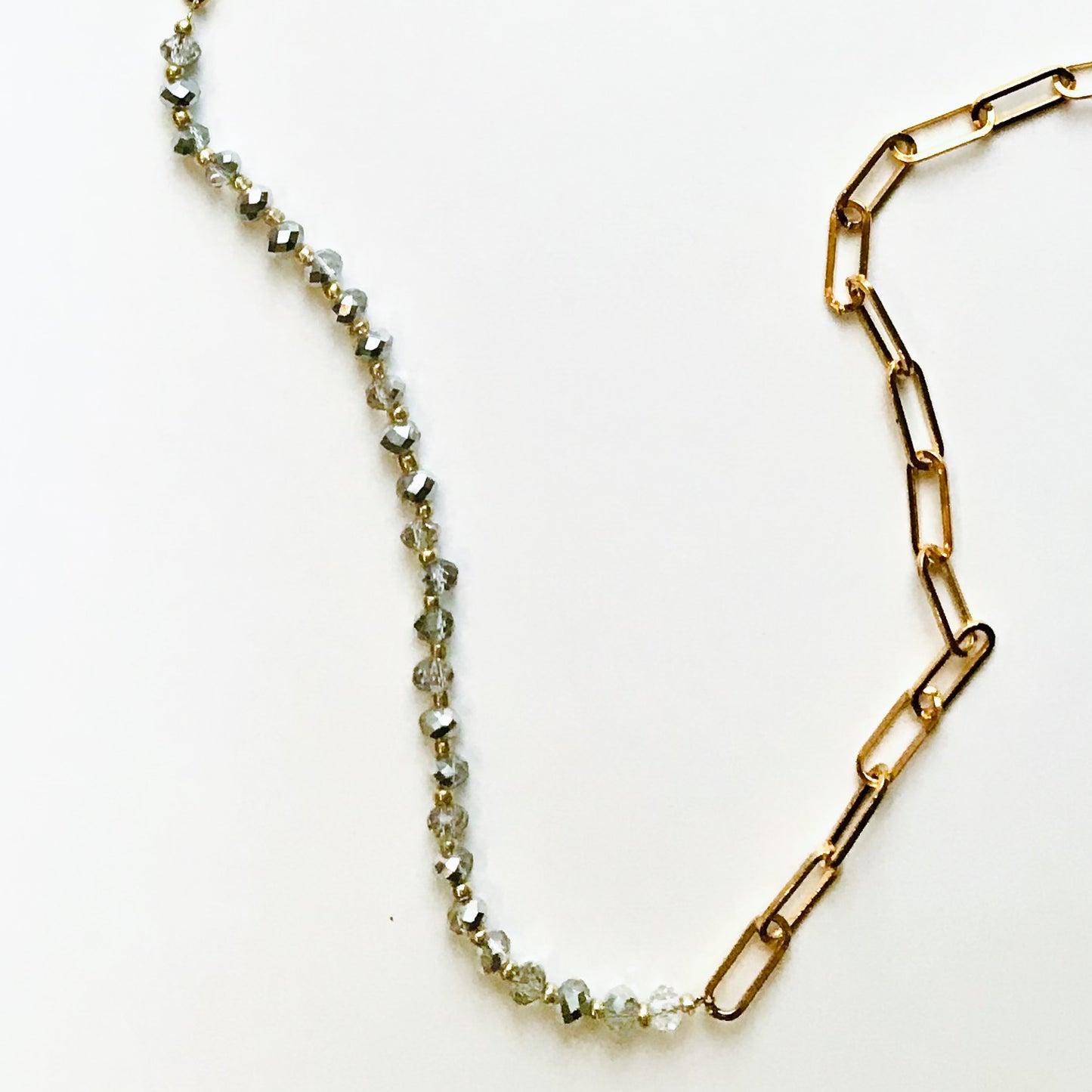 YELLOW-WHITE BEADS