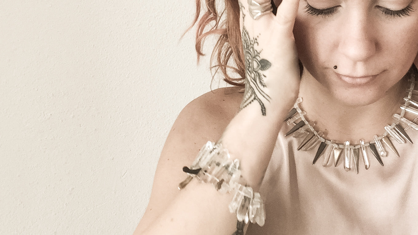ROCK CHRYSTAL BRACELET