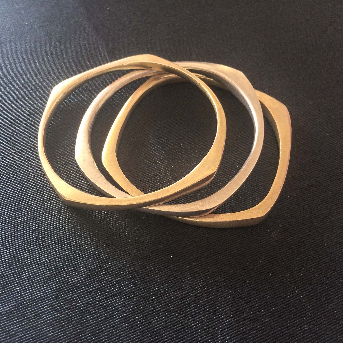 BONE TRIANGULAR BANGLE