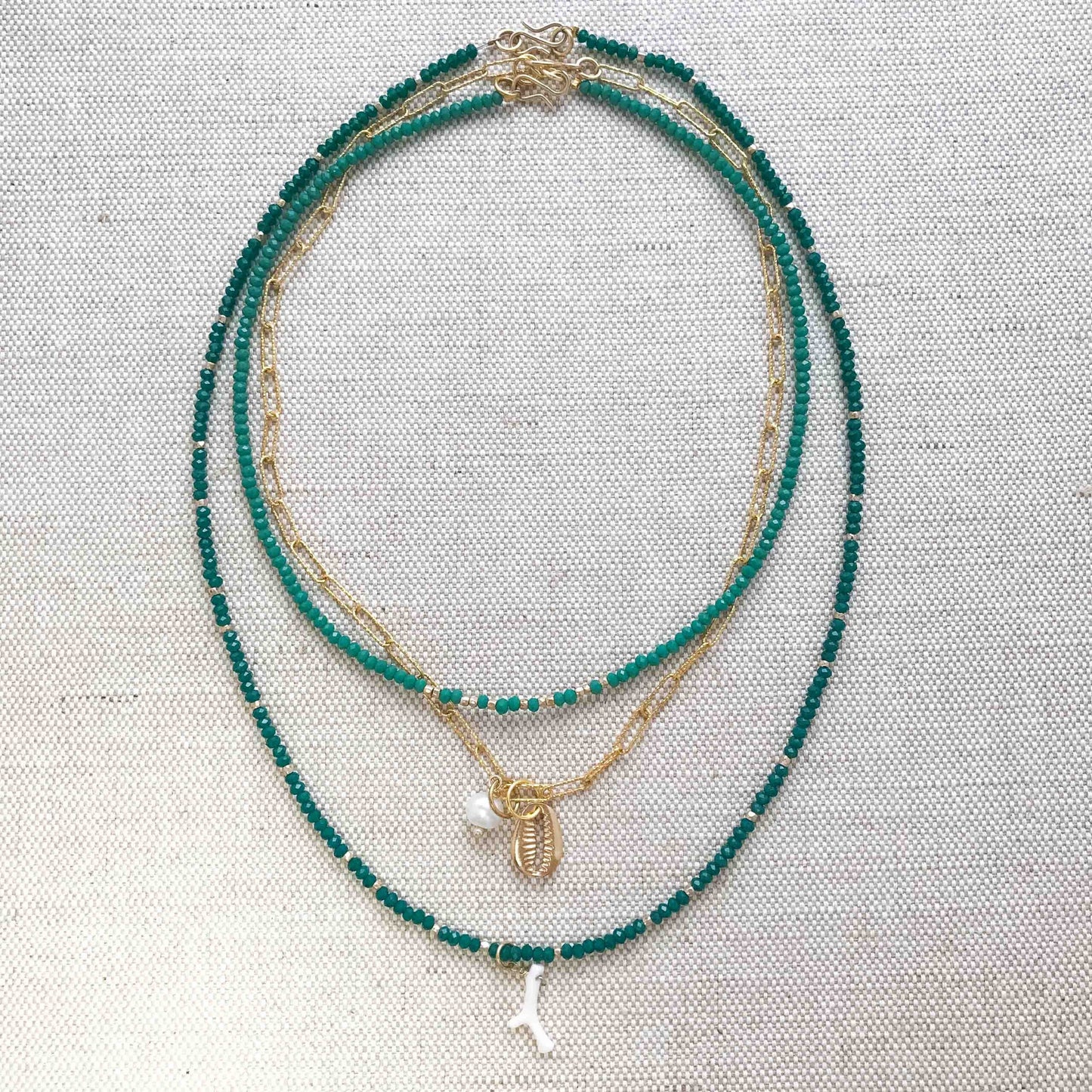 GRASSHOPPER TRIO VERMEIL