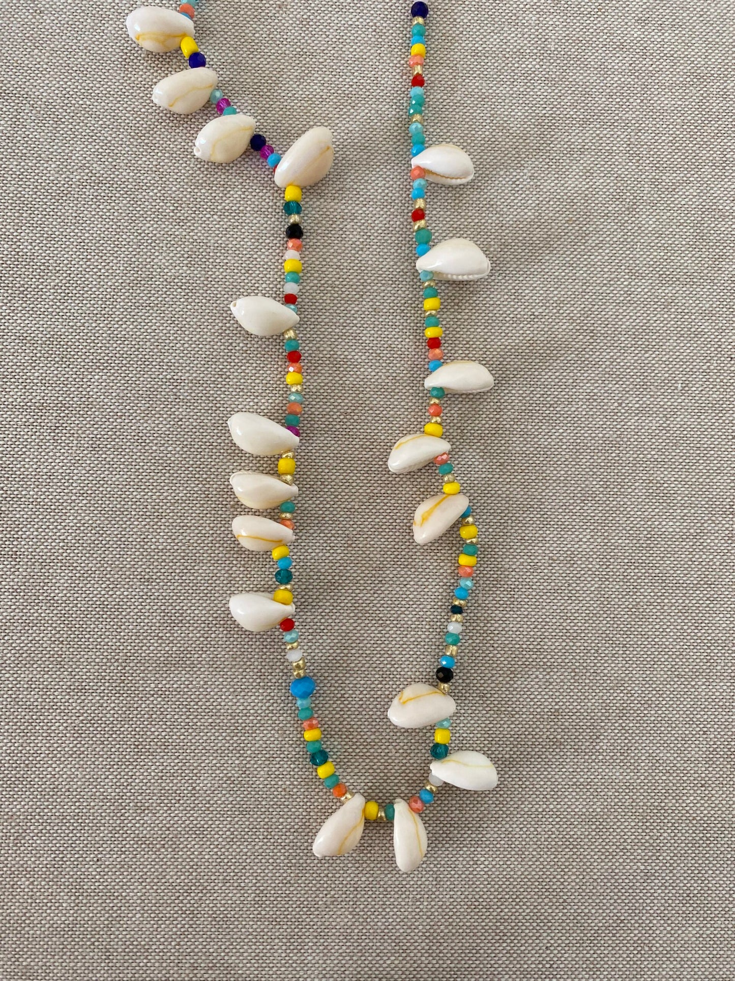 Multicolor Fairy Seashells Long