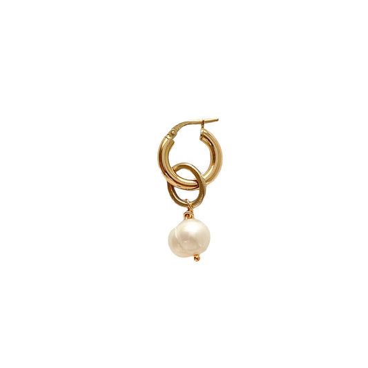 SEASHELLS "one pearl" Mono EARRING