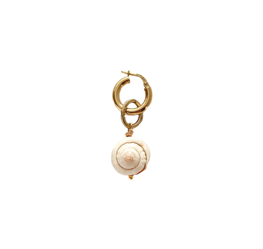 SEASHELLS "Shiva eye" Mono EARRING