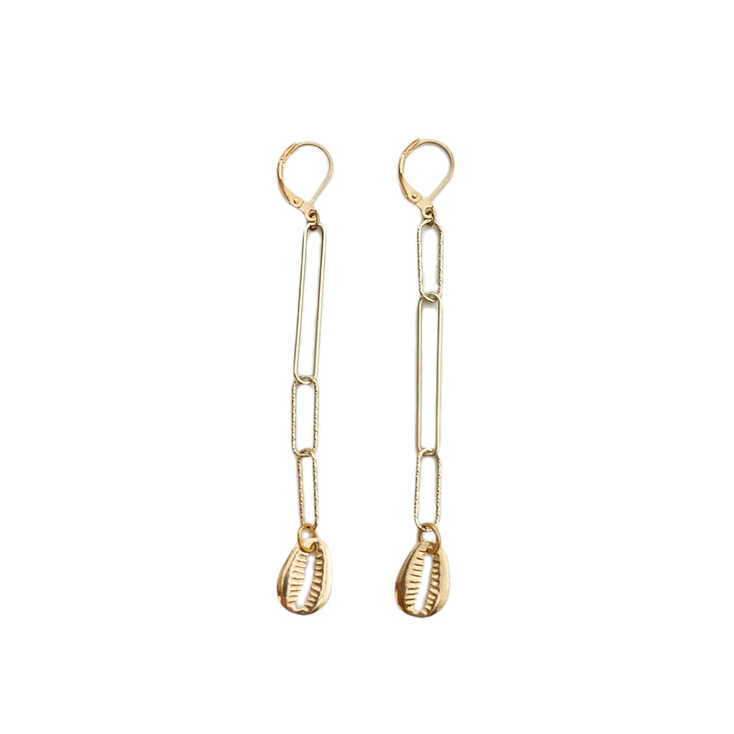 SEASHELLS "Cowrie" EARRINGS