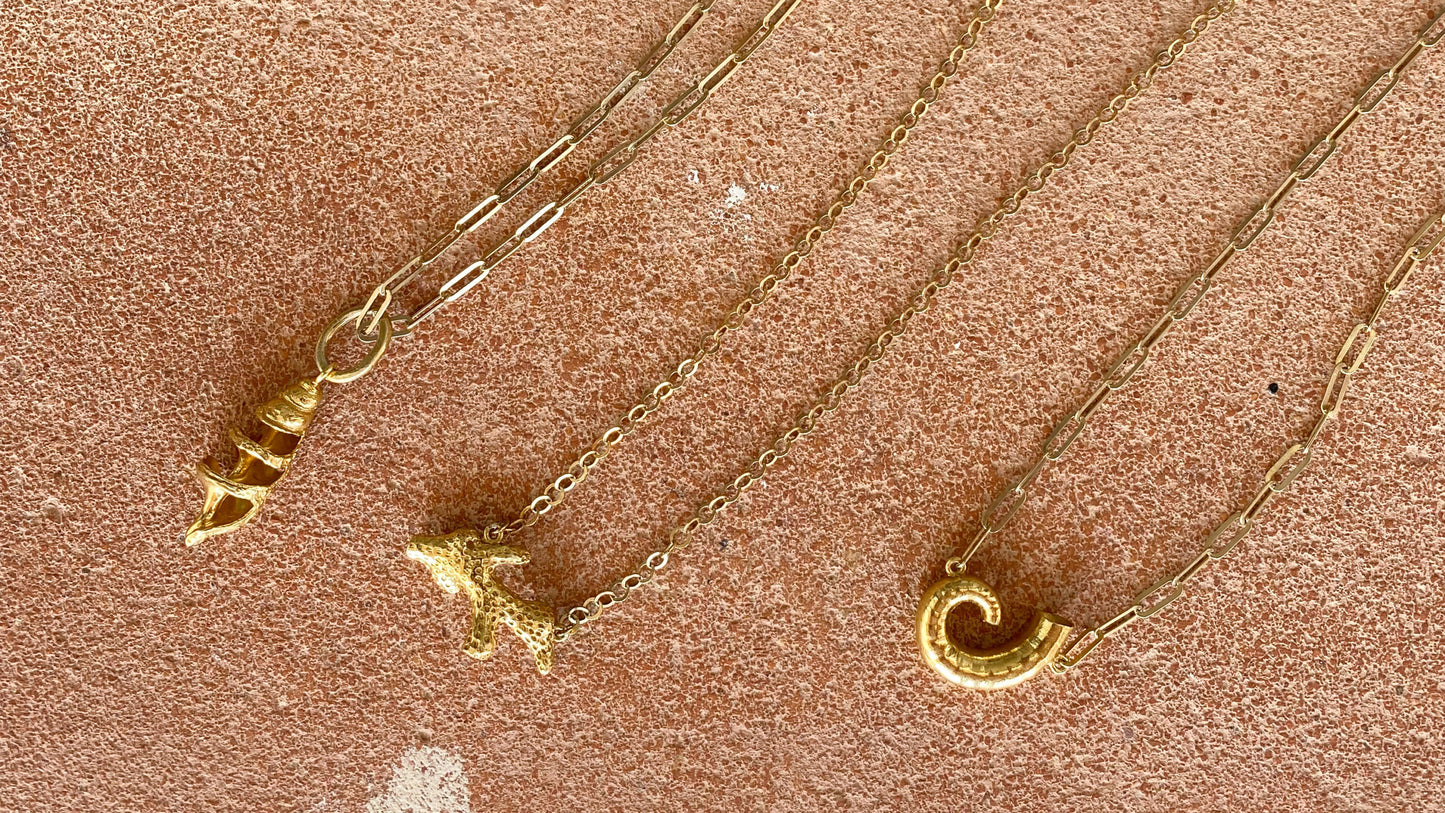 SEASHELLS "Swirl" PENDANT