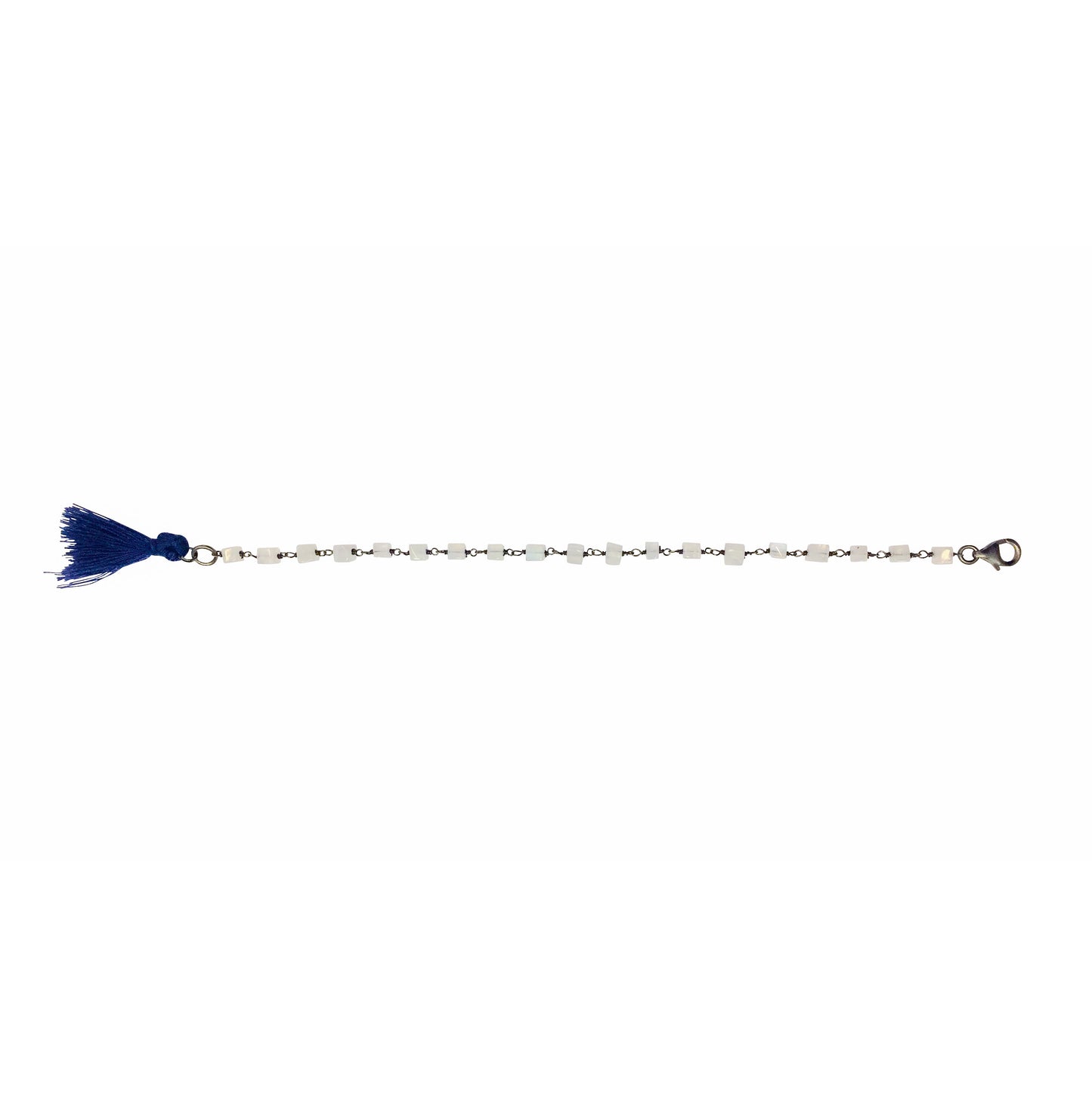 LEAVES CHAIN MONO EARRING