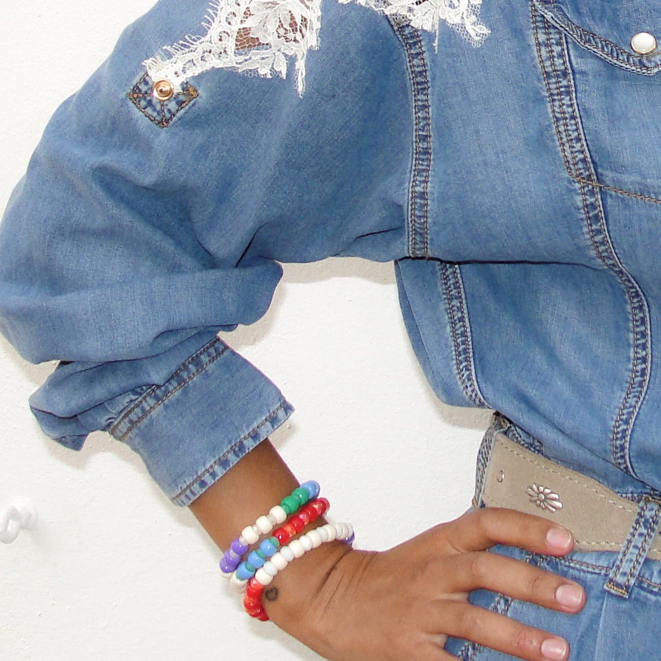 JAMAICA WATERMELON BRACELET TRIO