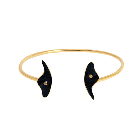 FRAGMENTS DIAMOND ENAMEL CUFF