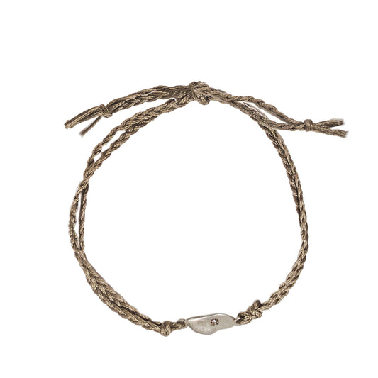 SEASHELL SMALL FLAKE BRACELET STRING I