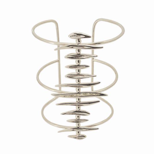 LEAVES XLONG DIAMOND CUFF