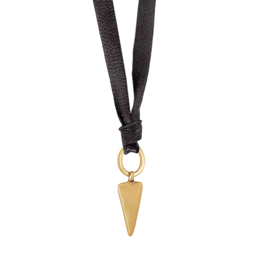 LTHR ARROW PENDANT
