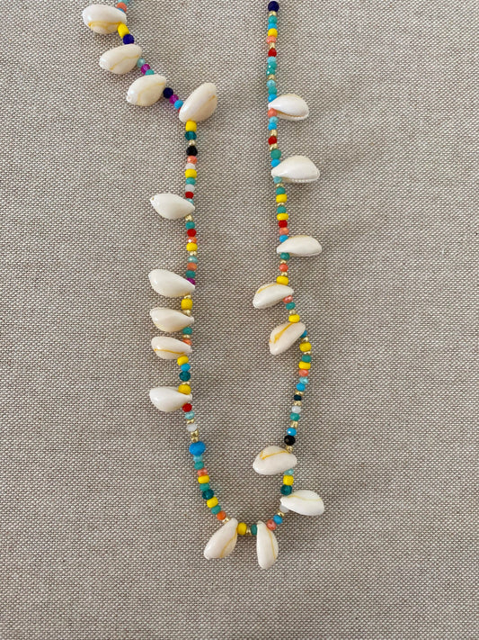 Multicolor Fairy Seashells Long